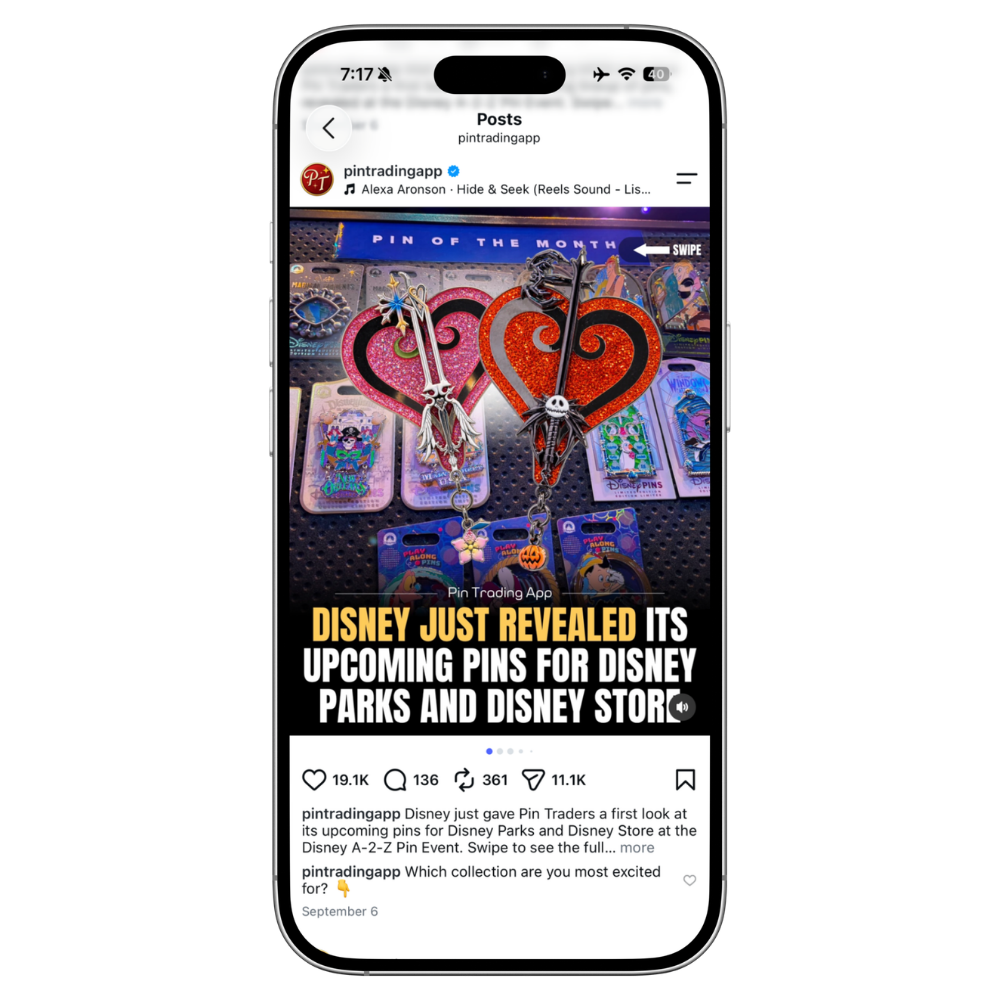 Pin Trading App post 13